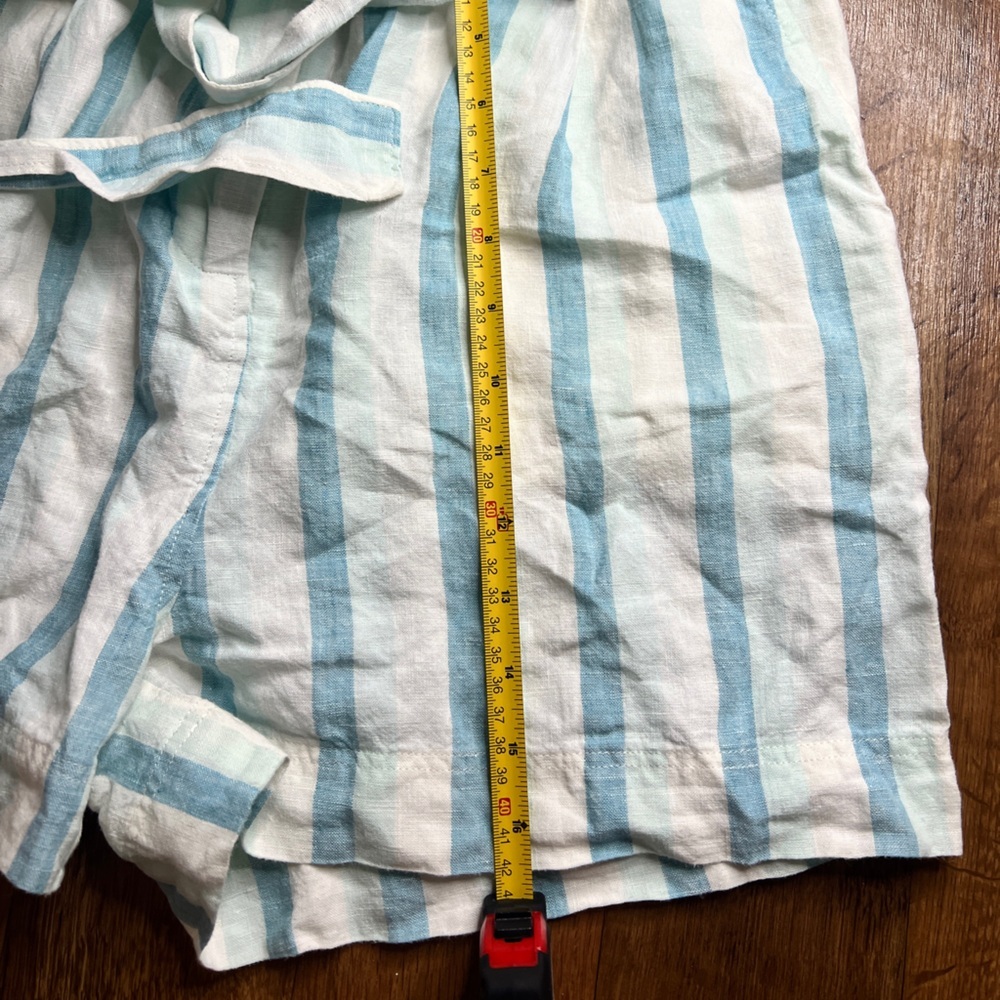 Faherty Cypress Short 100% linen shorts Size S - Picture 8 of 9
